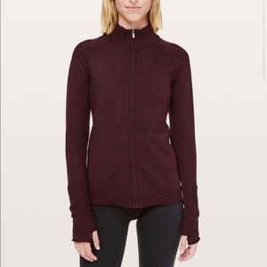 Lululemon  Time To Thrive Jacket heathered dark adobe Size2